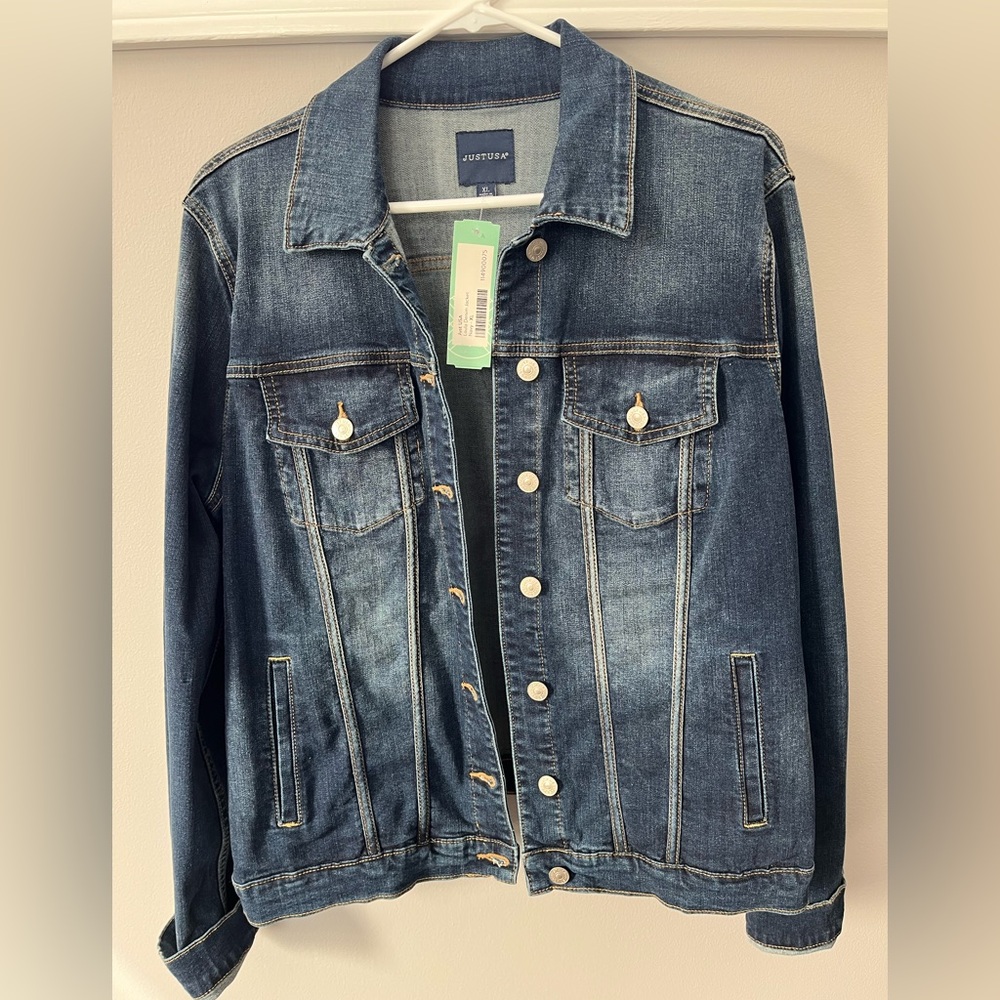 NWT Just USA Jean Jacket